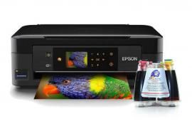 МФУ Epson Expression Home XP-413 с СНПЧ и чернилами