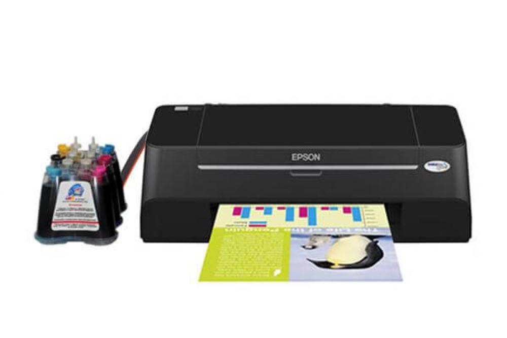 фото Принтер Epson Stylus T20 с СНПЧ и чернилами - изображение 1