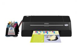 Принтер Epson Stylus T20 с СНПЧ и чернилами