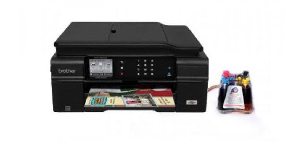 изображение МФУ Brother MFC-J650DW с СНПЧ и чернилами - изображение 1