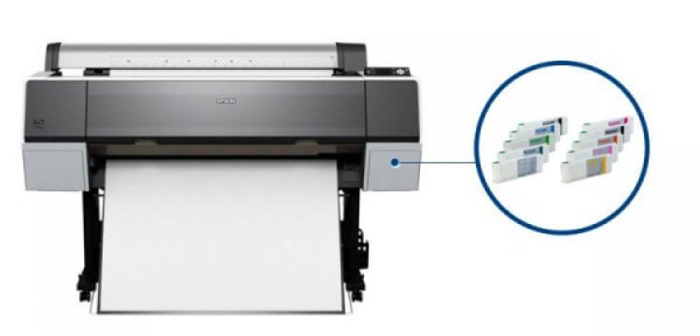 изображение Плоттер Epson Stylus Pro 9900 Refurbished by Epson с ПЗК и чернилами - изображение 1