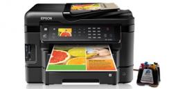 МФУ Epson WorkForce WF-3530 с СНПЧ и чернилами