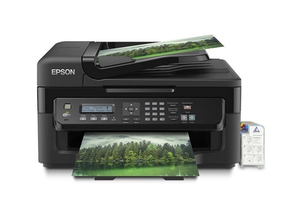 изображение МФУ Epson Workforce WF-2530WF Refurbished by Epson с СНПЧ и чернилами - изображение 1