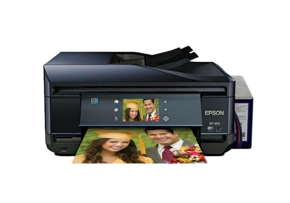 изображение МФУ Epson Expression Premium XP-810 с СНПЧ и чернилами - изображение 1