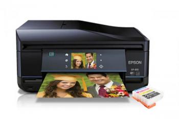МФУ Epson Expression Premium XP-810 с ПЗК и чернилами