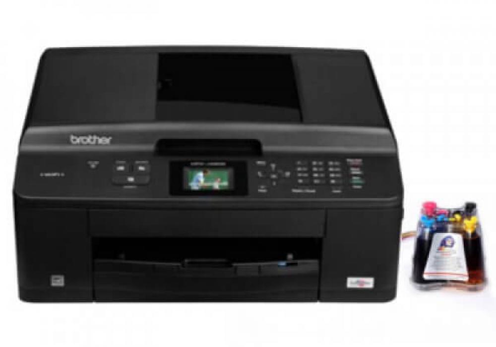 изображение МФУ Brother MFC-J430W c СНПЧ (Рус) - изображение 1