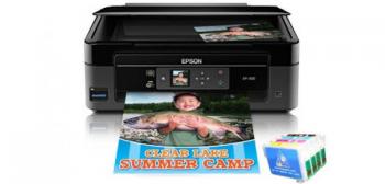 МФУ Epson Expression Home XP-310 с ПЗК и чернилами