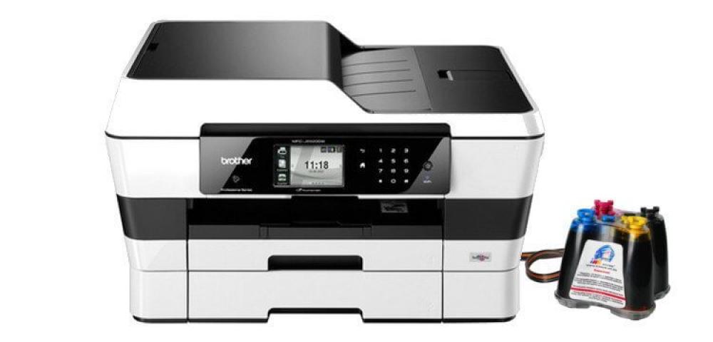 изображение МФУ Brother MFC J6920DW с СНПЧ и чернилами - изображение 1