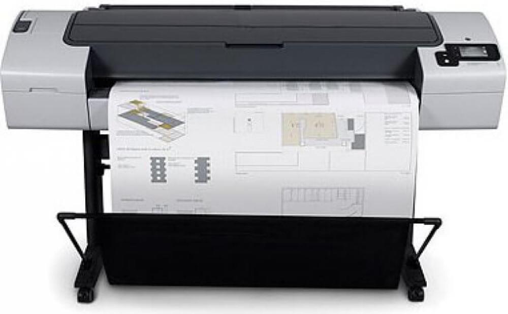 изображение Плоттер HP Designjet T790 44" с СНПЧ и чернилами - изображение 1