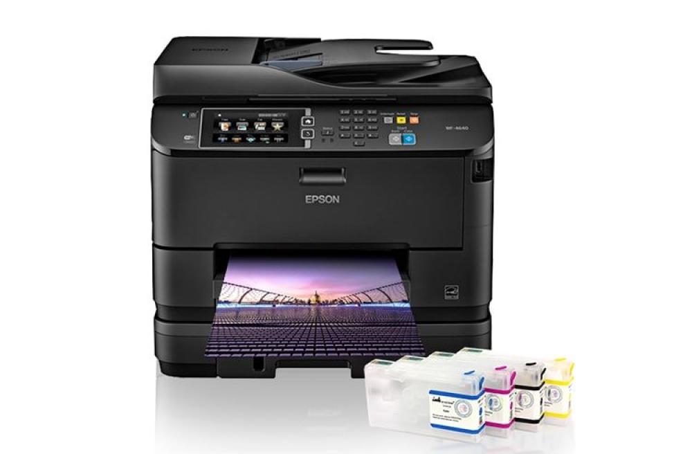 изображение МФУ Epson WorkForce Pro WF-4640 с ПЗК - изображение 1