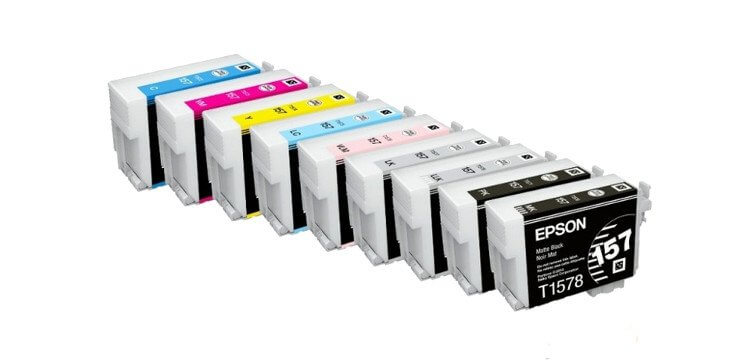 

Комплект оригинальных картриджей для Epson Stylus Photo R3000