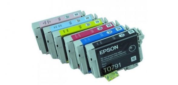 изображение Комплект оригінальних картриджів для Epson Stylus Photo 1400