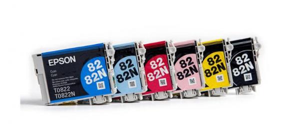 изображение Комплект оригінальних картриджів для Epson Stylus Photo TX650