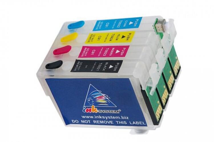 

Перезаправляемые картриджи для Epson Stylus TX117