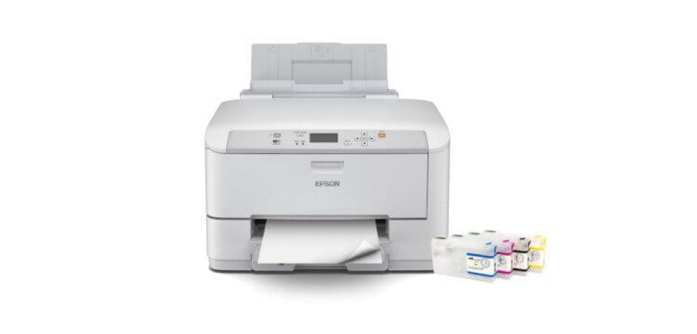 изображение Принтер Epson WorkForce Pro WF-5110DW с ПЗК и чернилами - изображение 1