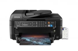 МФУ Epson Workforce WF-2650 с СНПЧ и чернилами (Уценка)