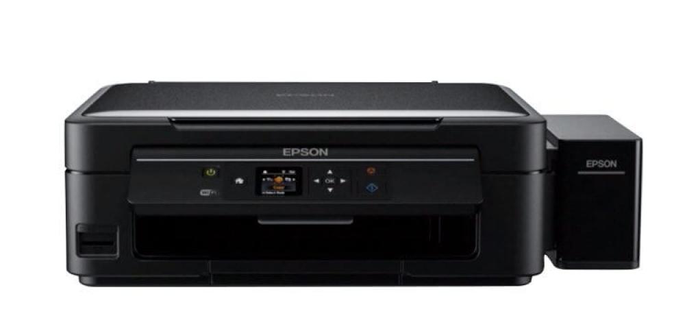изображение МФУ Epson L455 с оригинальной СНПЧ и чернилами INKSYSTEM 70 мл - изображение 1