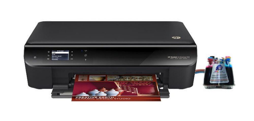изображение МФУ HP Deskjet Ink Advantage 3545 с СНПЧ и чернилами - изображение 1