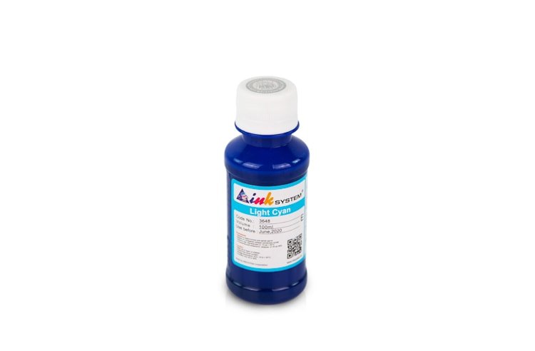 

Пигментные чернила INKSYSTEM для мелованной бумаги (Art-ink) Light Cyan 100 мл.