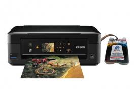 МФУ Epson Stylus Photo SX445W с СНПЧ и чернилами