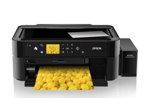 изображение БФП Epson L850 з оригінальною СБПЧ та чорнилом