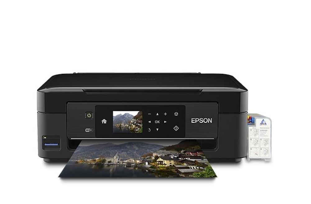 изображение МФУ Epson Expression Home XP-422 с СНПЧ и чернилами - изображение 1