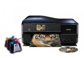 МФУ Epson Stylus Photo PX830FWD с СНПЧ и чернилами