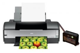 Принтер Epson Stylus Photo 1410 с СНПЧ и чернилами INKSYSTEM Original