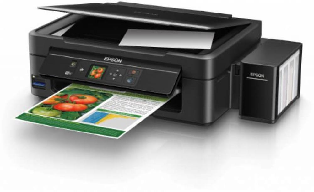 изображение БФП Epson L456 з оригінальною СБПЧ та чорнилом - зображення 1