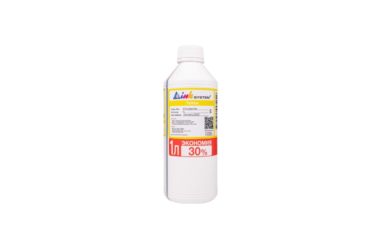 

Фоточернила INKSYSTEM Yellow 1000 мл для моделей Epson XP