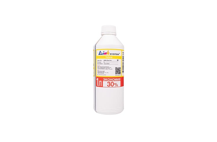 

Фоточернила INKSYSTEM Yellow 1000 мл для моделей HP