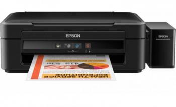 МФУ Epson L222 с оригинальной СНПЧ и чернилами